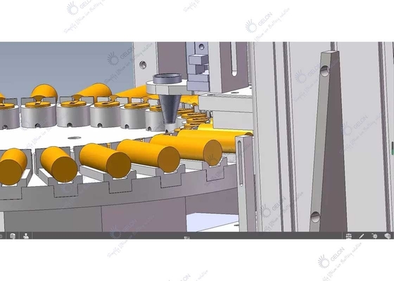기계 리튬 배터리 연구 실린더 세포 탭 레이저 용접기를 용접하는 실린더 배터리 탭