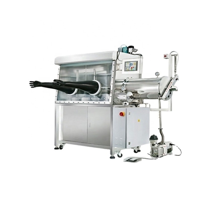 배터리 연구 단일 역 체임버 진공 글로브 상자  H2O O2 1ppm 이하