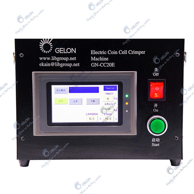 배터리를 위한 기계 실링을 주름을 잡는 AC220V 50HZ 코인 전지 조립체 기계